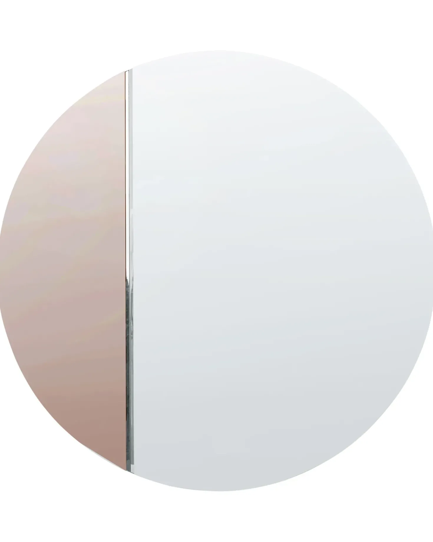 Specchio CHARRON 80 cm 80 cm Oro rosa