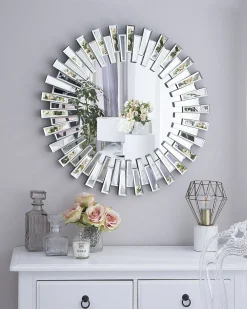Specchio CHOLET 70 cm 70 cm Argento