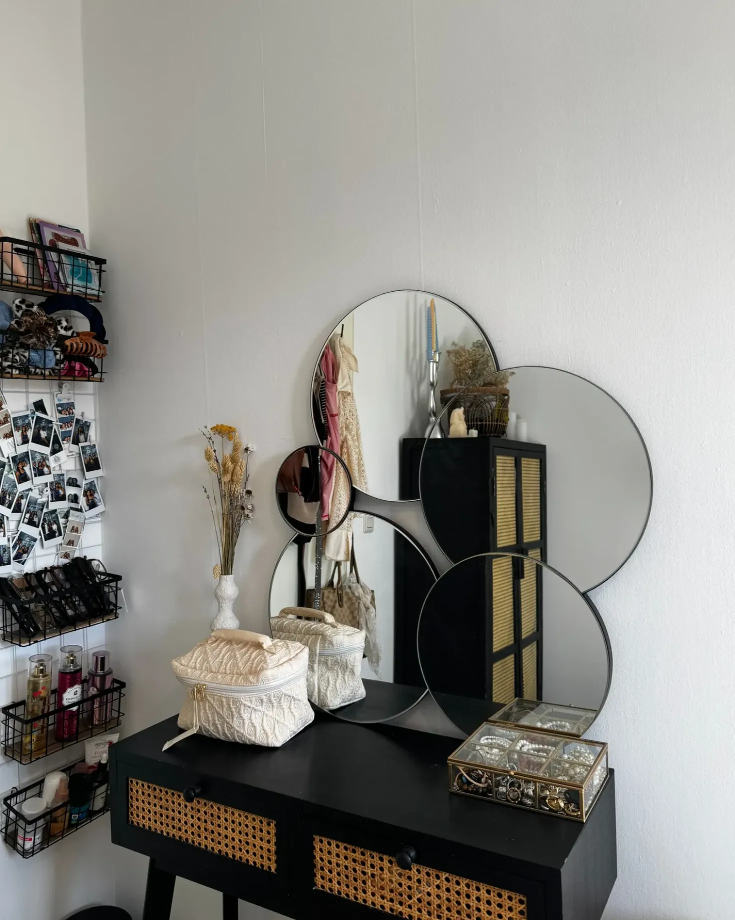 Specchio CLAIS 82 cm 80 cm Argento