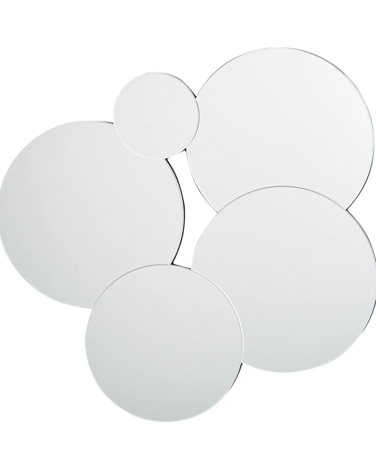 Specchio CLAIS 82 cm 80 cm Argento