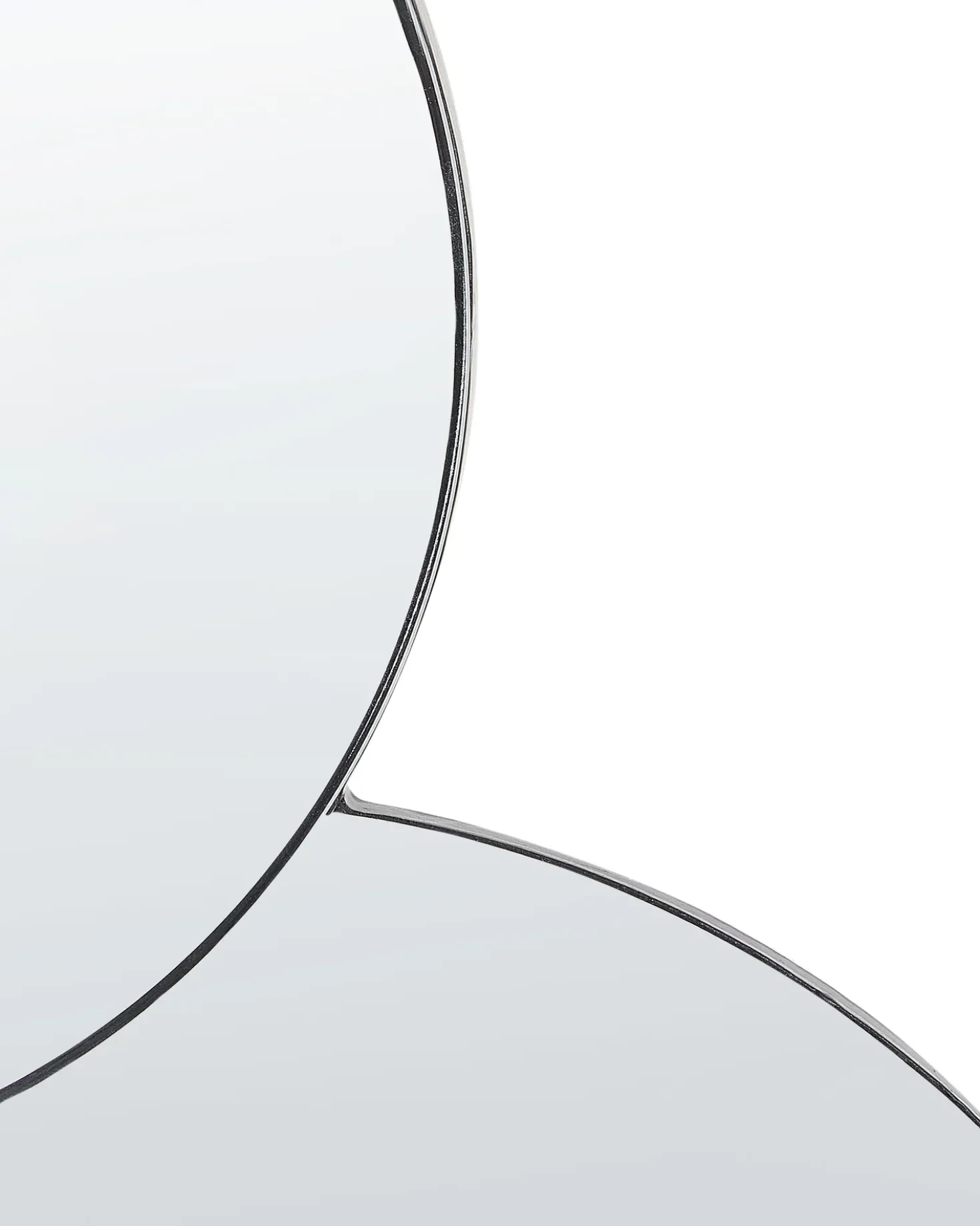 Specchio CLAIS 82 cm 80 cm Argento
