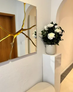Specchio COOLE 80 cm 80 cm Oro