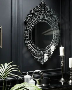 Specchio CRAON 67 cm 100 cm Argento