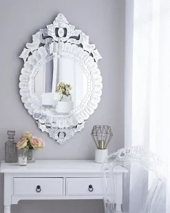 Specchio CRAON 67 cm 100 cm Argento