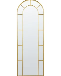 Specchio CROSSES 60 cm 170 cm Metallo Oro