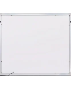 Specchio da bagno con luce LED LIRAC 70 cm 60 cm Argento