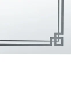 Specchio da bagno con luce LED AVRANCHES 120 cm 60 cm Argento