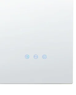 Specchio da bagno con luce LED PRENOIS 80 cm 60 cm Argento