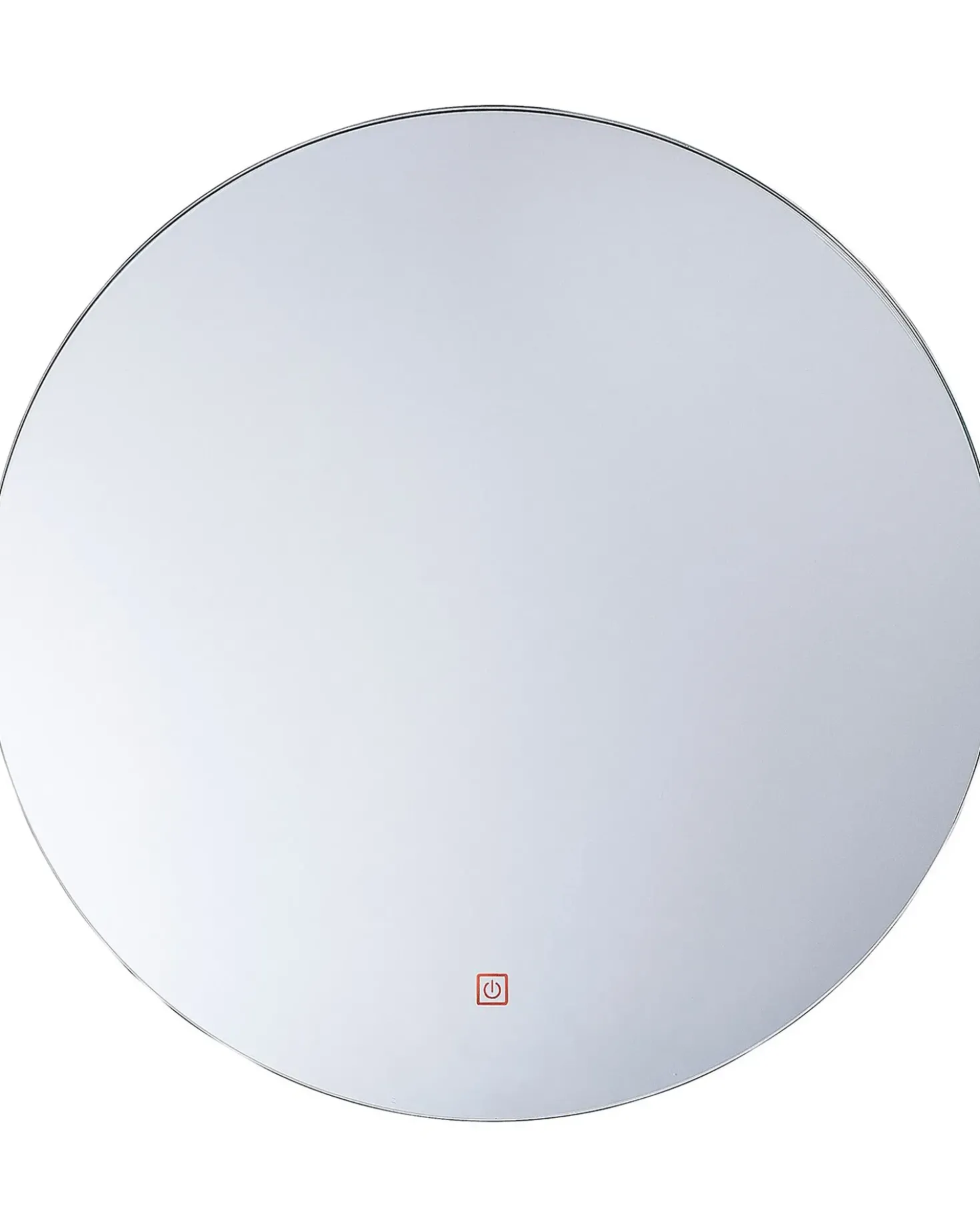 Specchio da bagno con luce LED CALLAC 60 cm 60 cm Argento