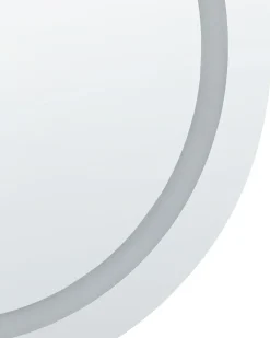 Specchio da bagno con luce LED COURSEULLES 79 cm 79 cm Argento