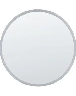 Specchio da bagno con luce LED DEAUVILLE 79 cm 79 cm Argento