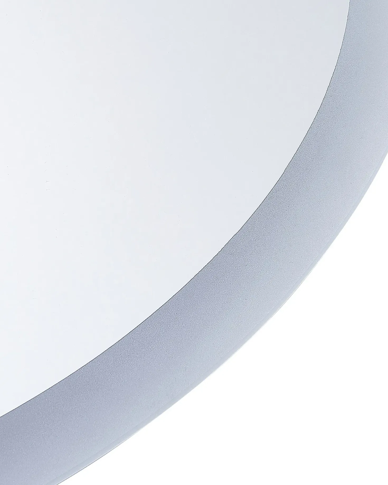 Specchio da bagno con luce LED VIRIAT 60 cm 80 cm Argento