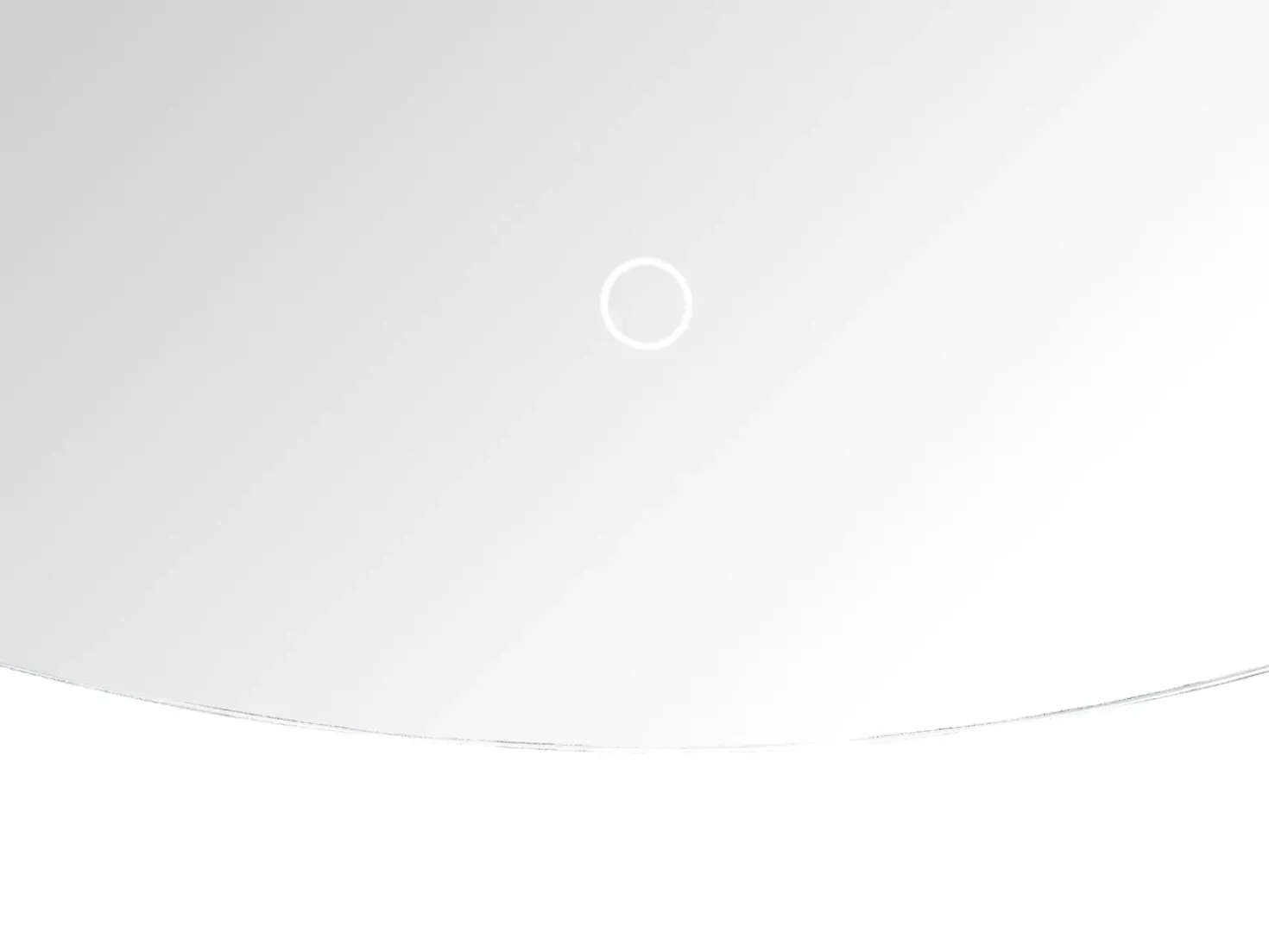 Specchio da bagno con luce LED LOUE 60 cm 120 cm Argento