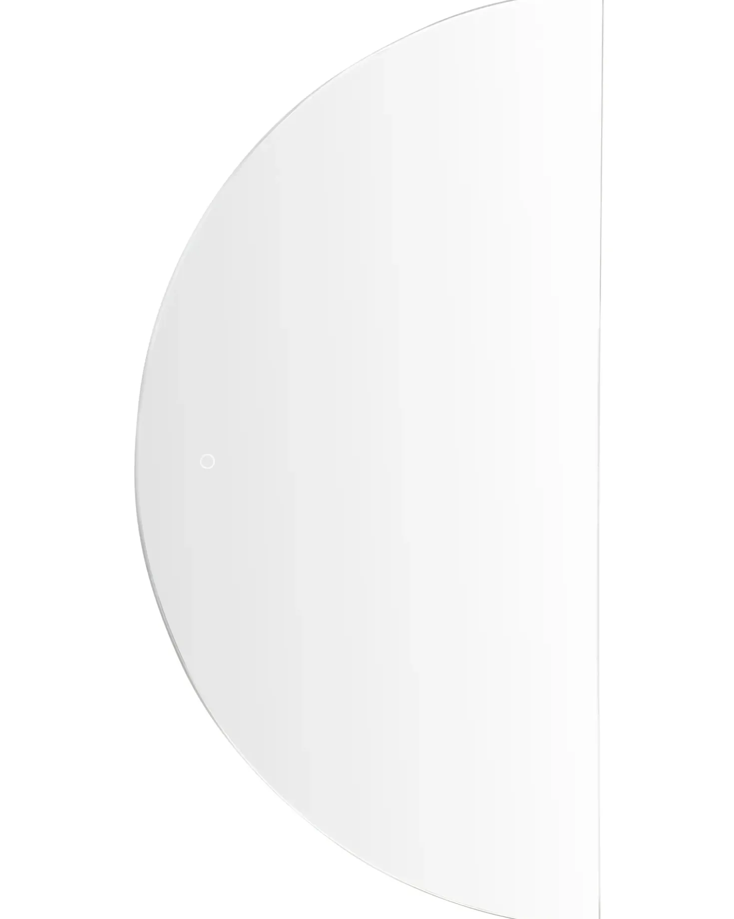 Specchio da bagno con luce LED LOUE 60 cm 120 cm Argento