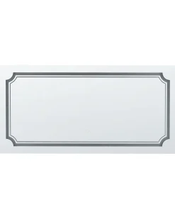 Specchio da bagno con luce LED ARROMACHNES 120 cm 60 cm Argento