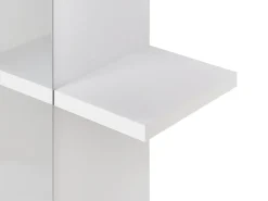 Specchio da parete con ripiano PELOTAS 45 cm 45 cm Bianco