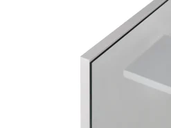 Specchio da parete con ripiano PELOTAS 45 cm 45 cm Bianco