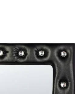 Specchio da terra ANSOUIS 150 cm Pelle sintetica Nero