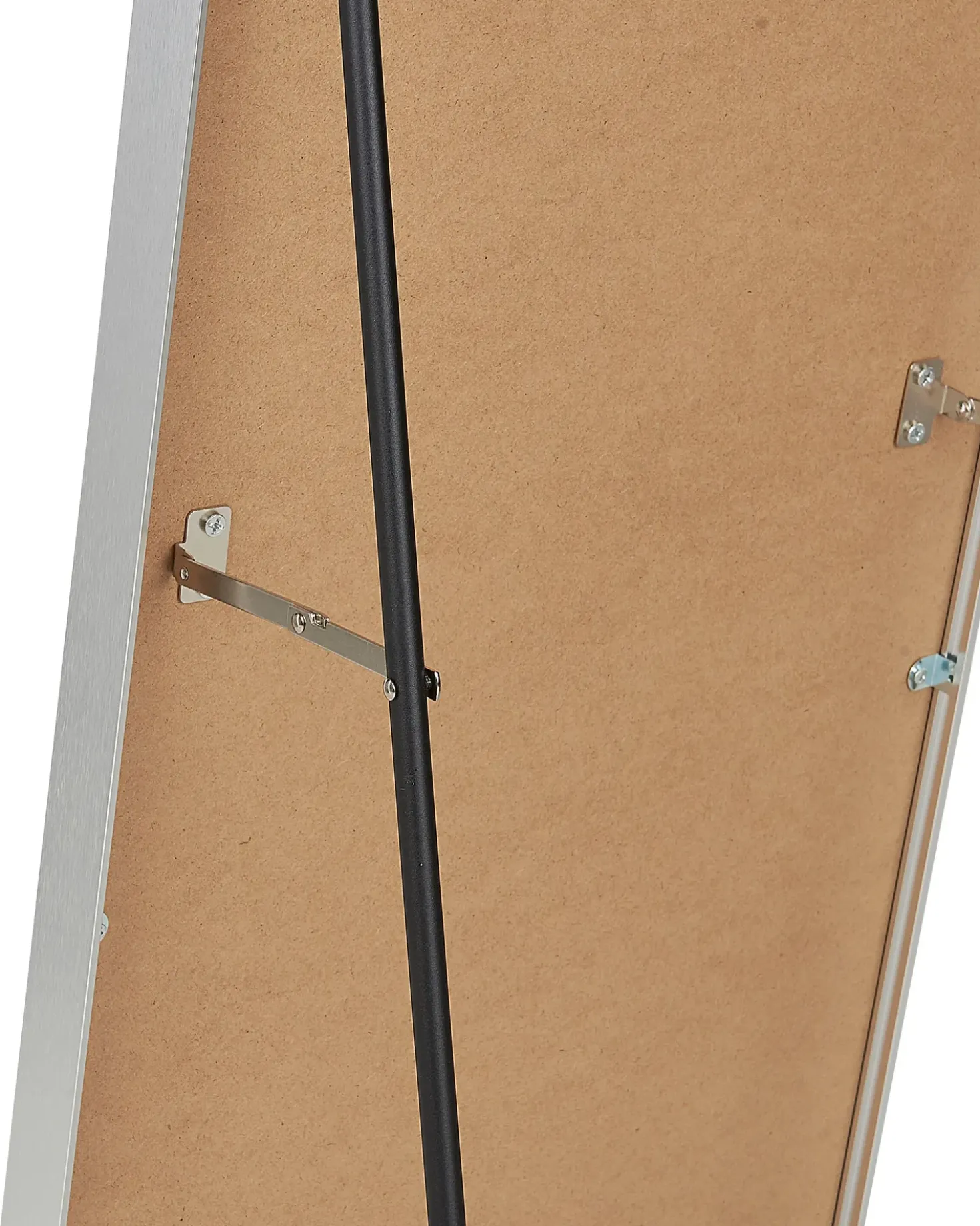 Specchio da terra BAGNOLET 150 cm Metallo Argento