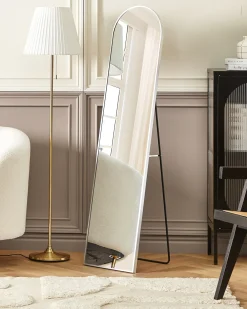 Specchio da terra BAGNOLET 150 cm Metallo Argento