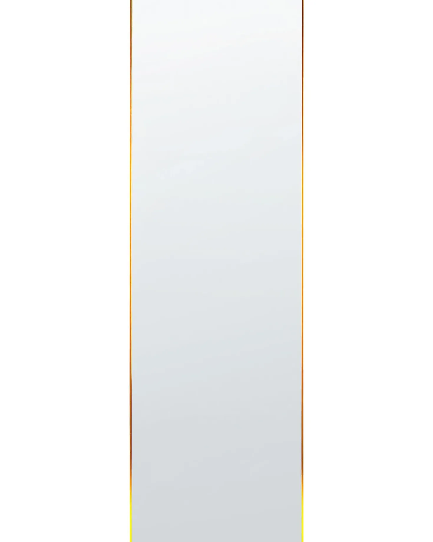 Specchio da terra BEAUVAIS 156 cm Metallo Oro
