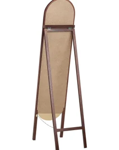 Specchio da terra CHELLES 150 cm Legno di Paulownia Marrone scuro