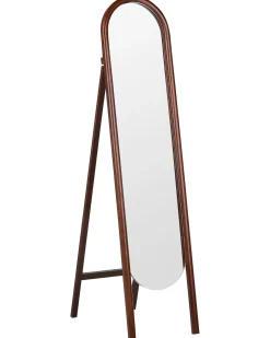 Specchio da terra CHELLES 150 cm Legno di Paulownia Marrone scuro