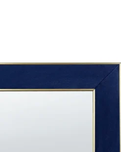 Specchio da terra LAUTREC 150 cm Velluto Blu marino