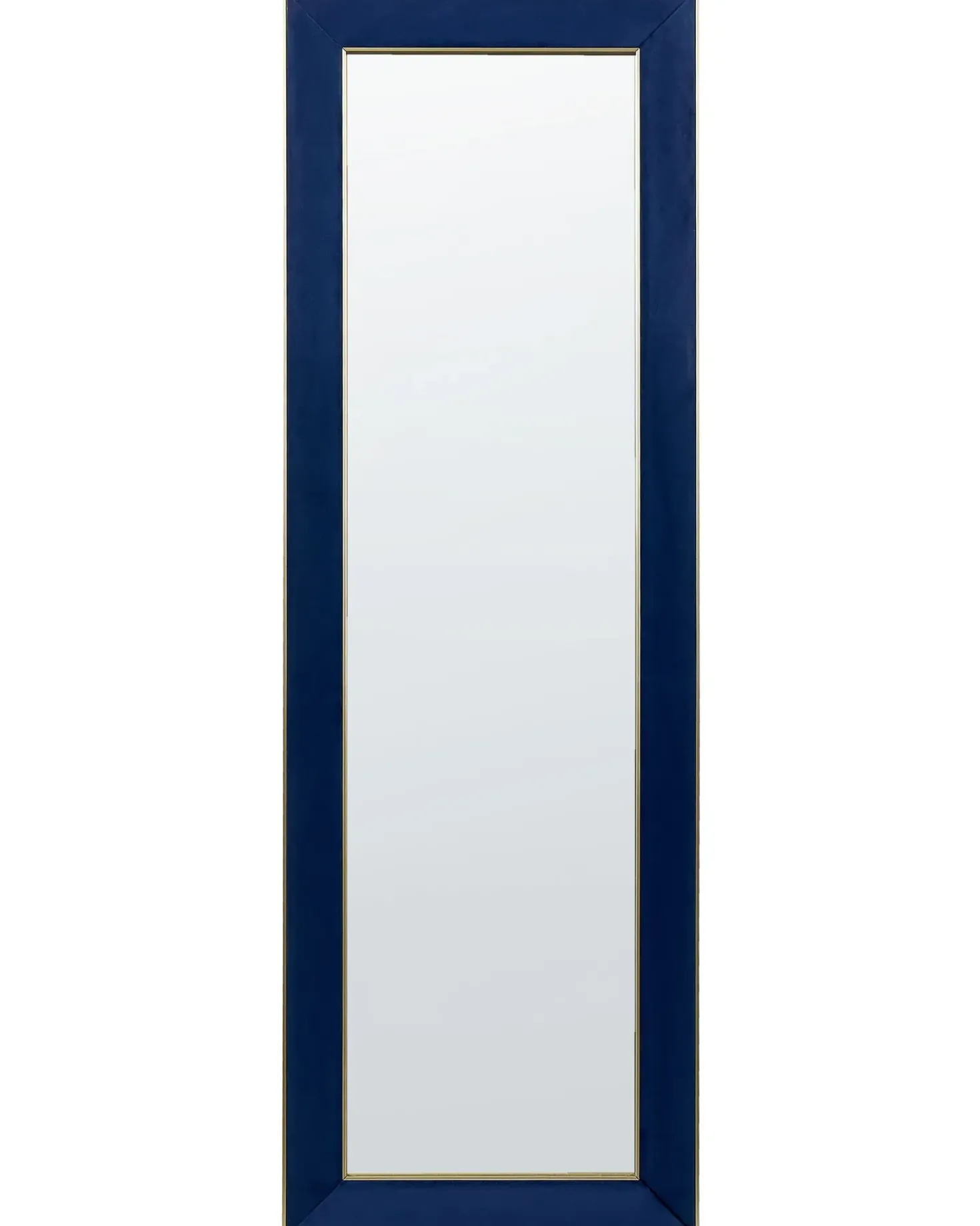 Specchio da terra LAUTREC 150 cm Velluto Blu marino