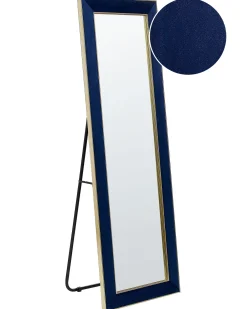 Specchio da terra LAUTREC 150 cm Velluto Blu marino