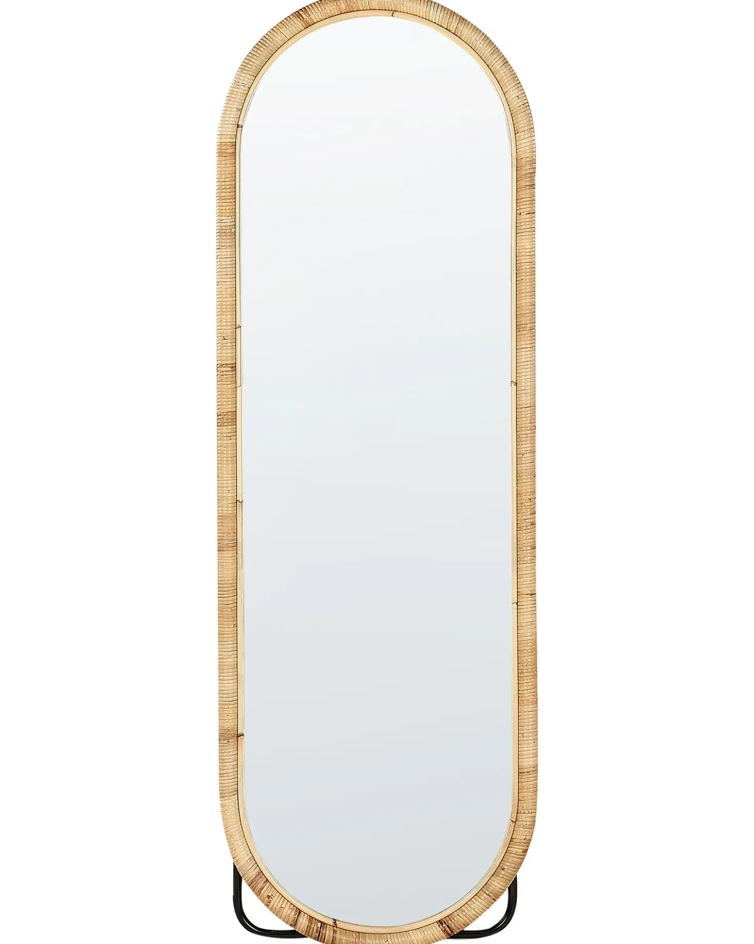 Specchio da terra MONTOT 150 cm Rattan Naturale