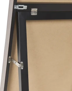 Specchio da terra TORCY 140 cm Argento