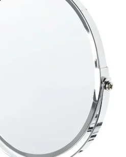 Specchio da trucco allungabile per parete YVELINES 57 cm 36 cm Metallo Argento