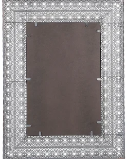 Specchio DEHRADUN 69 cm 90 cm Metallo Oro