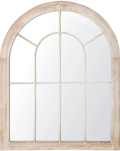 Specchio EMBRY 69 cm 88 cm Metallo Beige