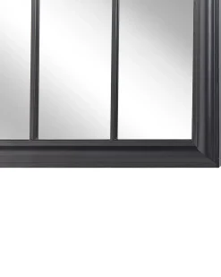 Specchio EMBRY 69 cm 89 cm Metallo Nero