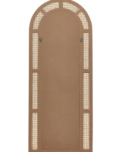 Specchio FRANEY 50 cm 120 cm Rattan Naturale