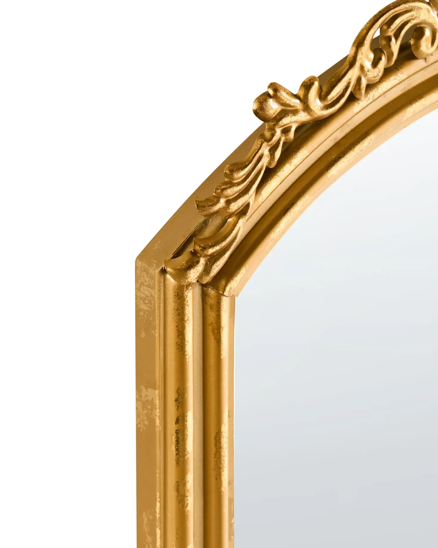 Specchio GORGES 55 cm 96 cm Metallo Oro