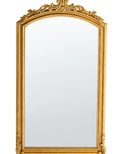 Specchio GORGES 55 cm 96 cm Metallo Oro