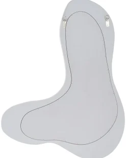 Specchio GUICLAN 61 cm 83 cm Bianco