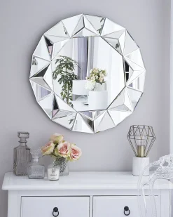 Specchio HABAY 70 cm 70 cm Argento