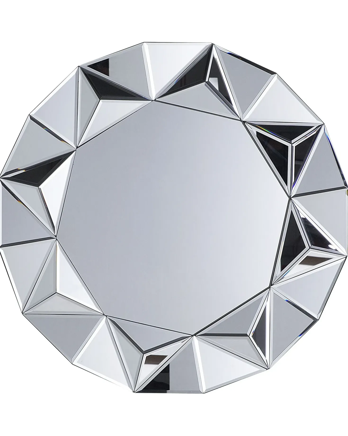 Specchio HABAY 70 cm 70 cm Argento