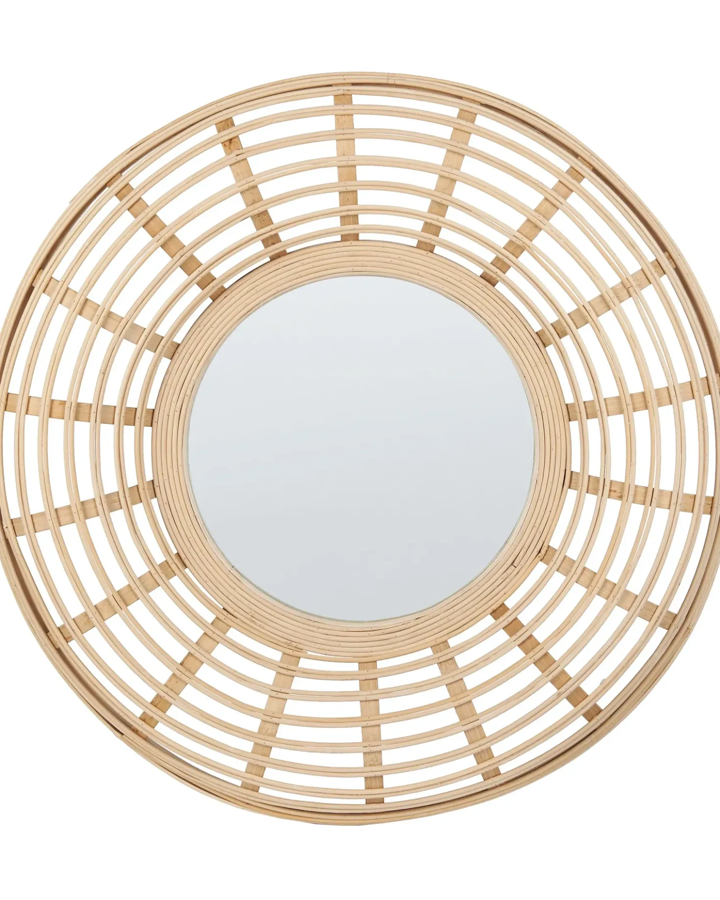Specchio HANUA 60 cm 60 cm Bambù Naturale