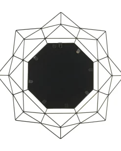 Specchio HILLION 60 cm 60 cm Metallo Oro
