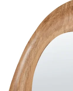 Specchio HOURTIN 68 cm 100 cm Legno Marrone