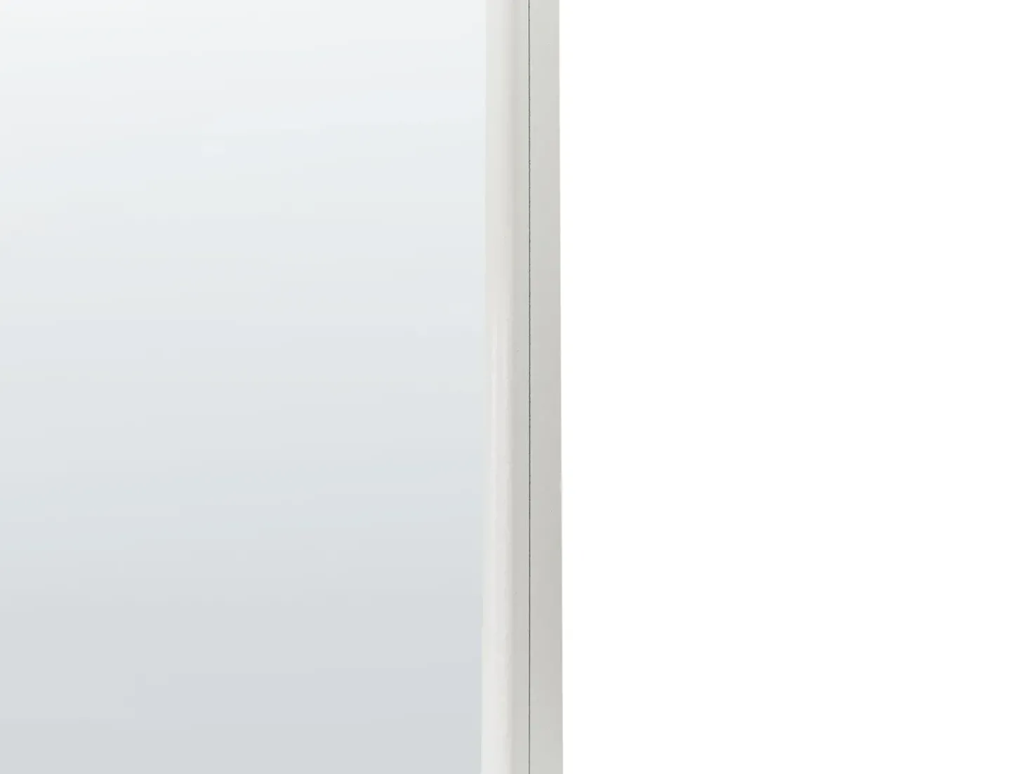 Specchio JARNAGES 45 cm 145 cm Metallo Bianco
