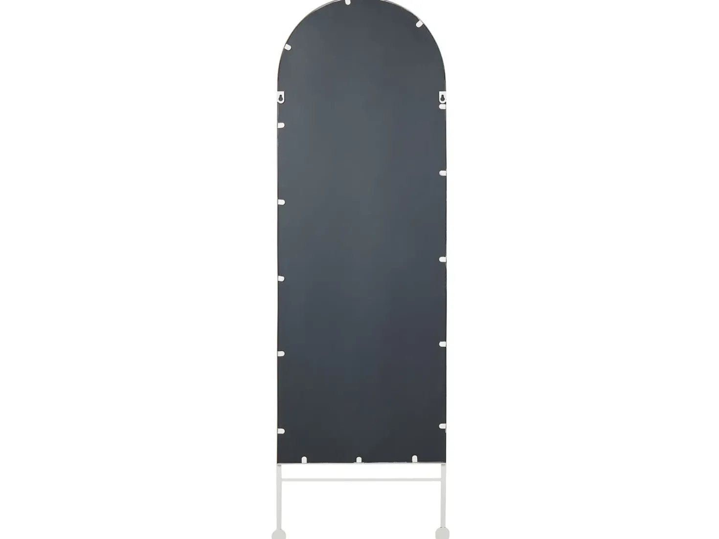 Specchio JARNAGES 45 cm 145 cm Metallo Bianco