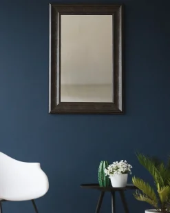 Specchio LUNEL 60 cm 90 cm Nero