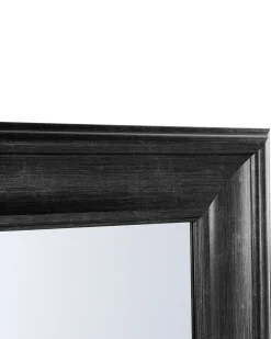 Specchio LUNEL 60 cm 90 cm Nero