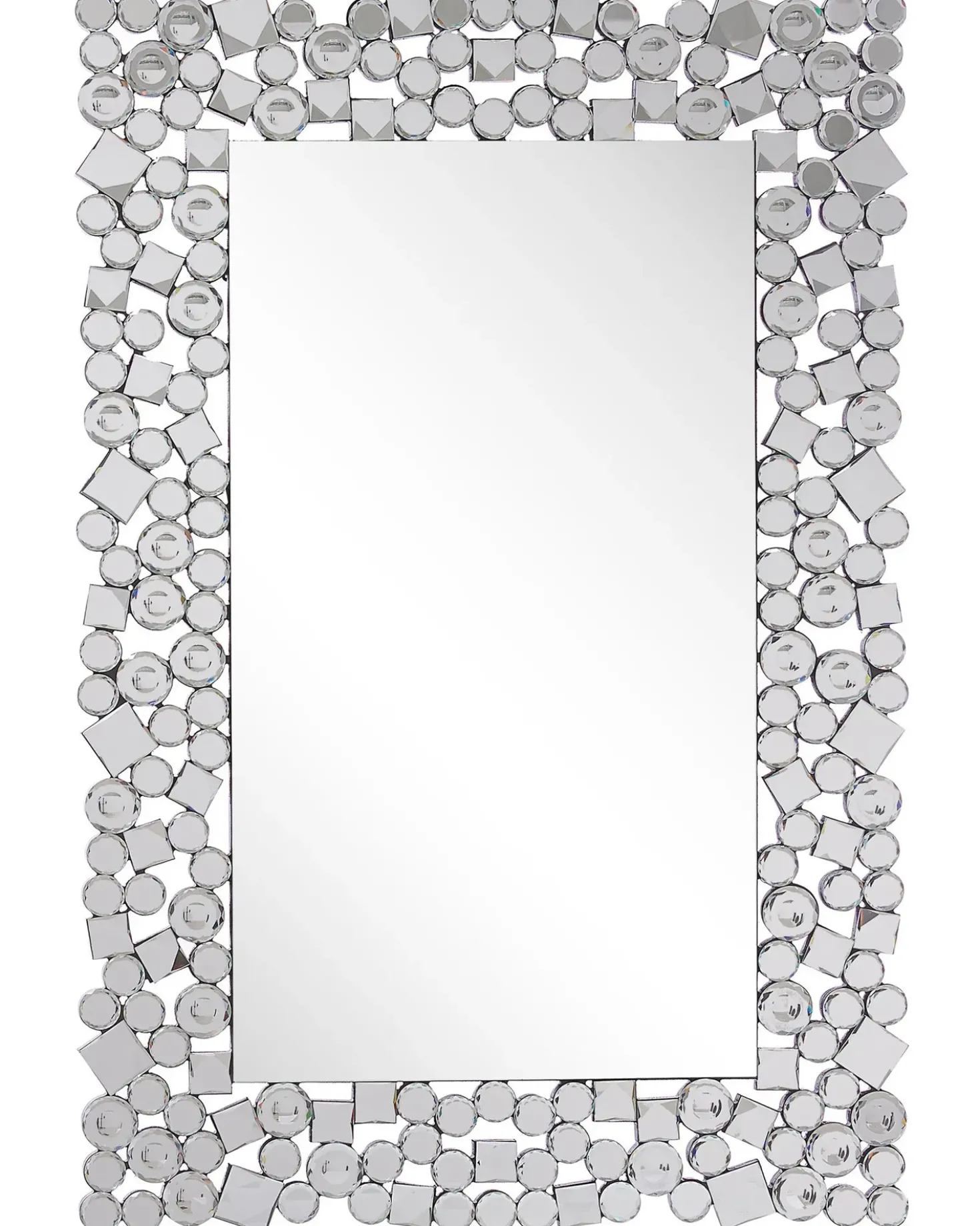 Specchio MERNEL 60 cm 90 cm Argento